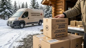 Plastic-free shipping from Canadian handmade bar soap brands delivered across Canada.