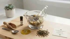Natural, plant-based ingredients for Canadian eco-friendly refillable soap.
