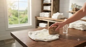 Hypoallergenic stain remover laundry bar ideal for washing baby clothes and cloth diapers safely for families across Canada.