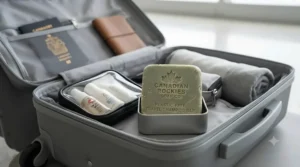 Compact solid shampoo bar perfect for carry-on luggage