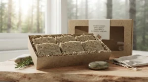 Sustainable, Canadian-made dandruff shampoo bar